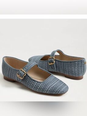 Sam Edelman michaela blue flats